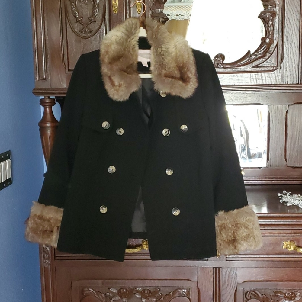Black coat